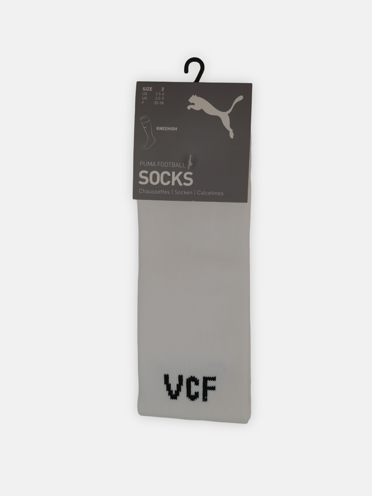 Puma Mens 2021-22 Valencia Home Football Socks / White / RRP £16.99