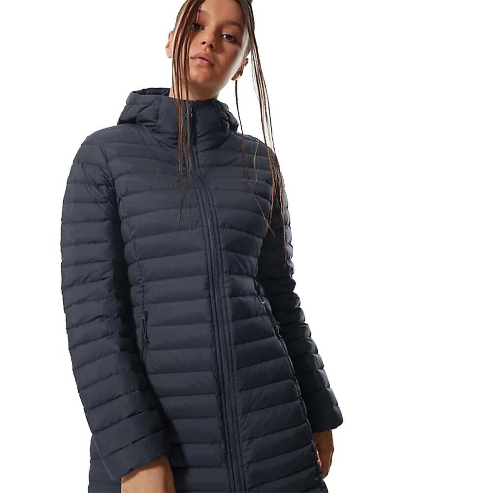 The North Face Women’s Stretch Down Parka / Blue / RRP £250