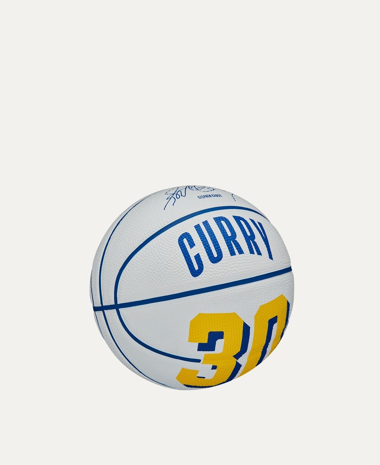 Wilson NBA Player Icon Golden Warriors Steph Curry Basketball/ White/ RRP £22