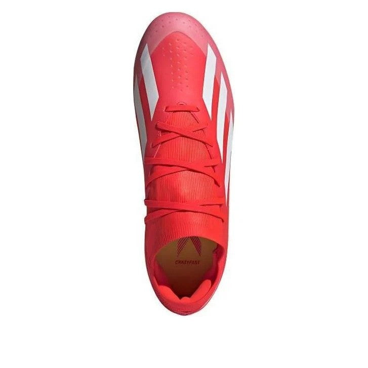 Adidas Mens X CRAZYFAST LEAGUE 2G/3G AG Football Boots / BNIB / Red / RRP £ 56