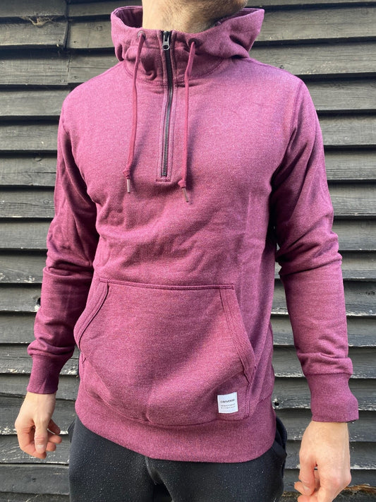 Converse Men's Essentials Winterwool Half Zip Hoody / BNWT / Red