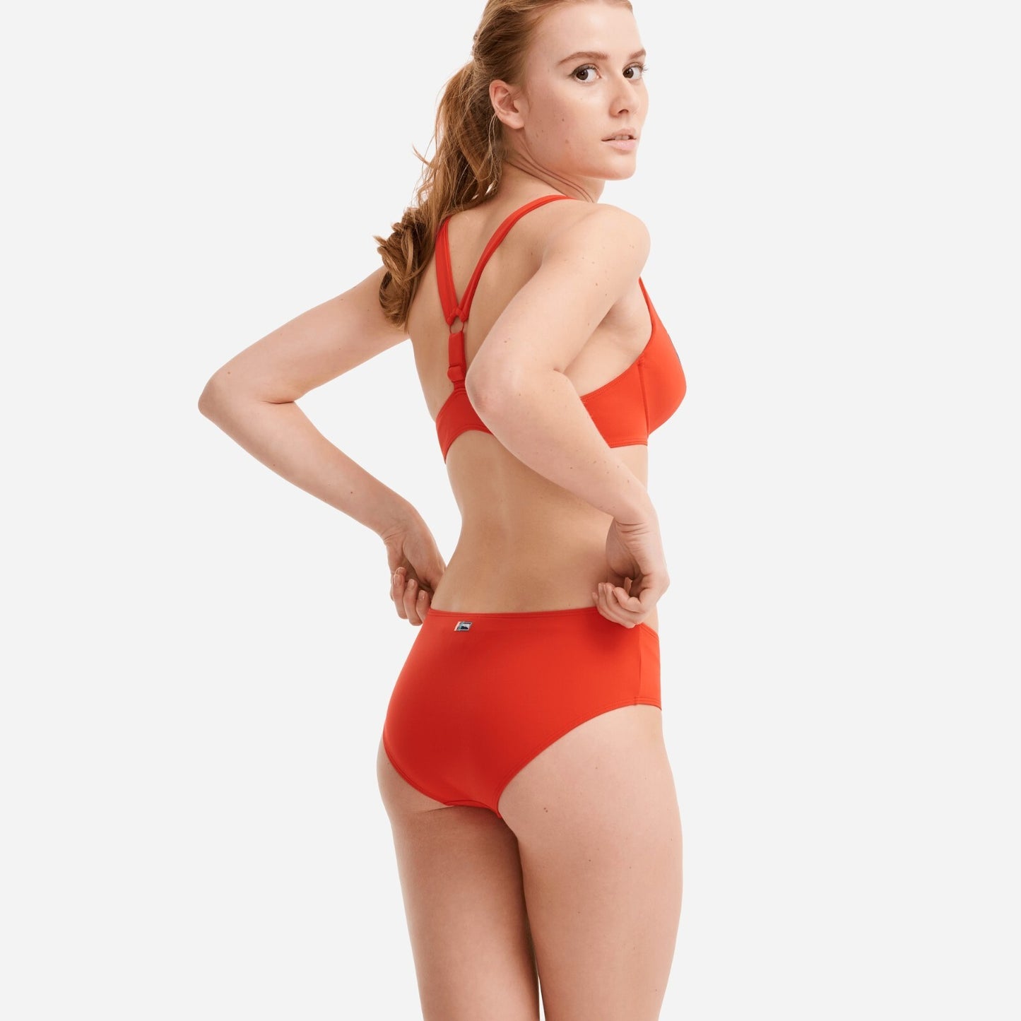 Vilebrequin High Waisted Bikini Bottom / Womens / Red / RRP £100