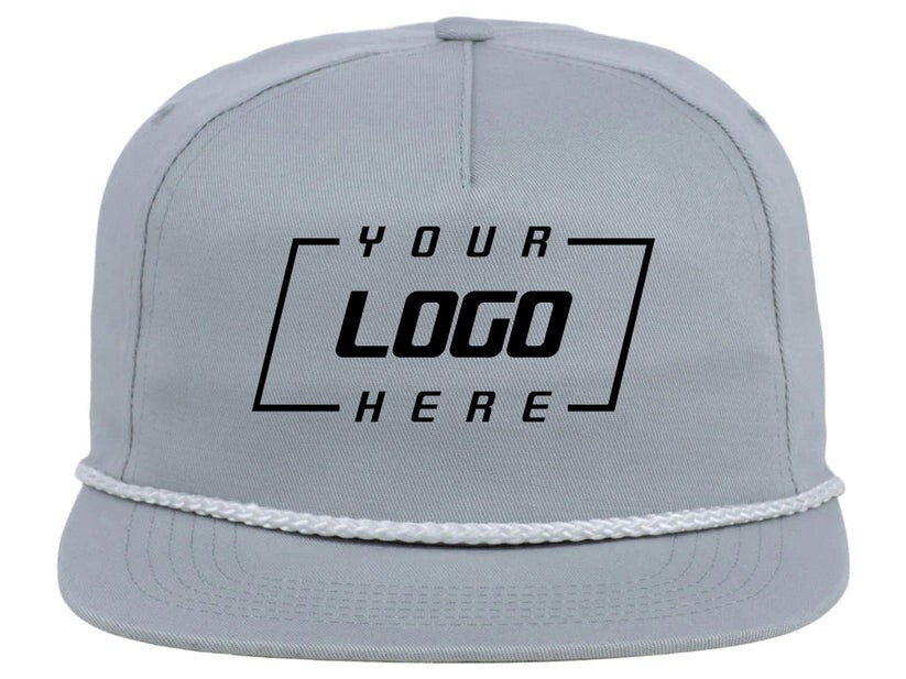 Unisex Plain Fairway Golfer Hat / Grey / £23