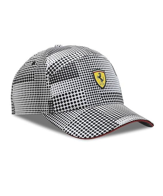 Puma Adult Scuderia Ferrari Camo BB Adjustable Cap / White / RRP £40