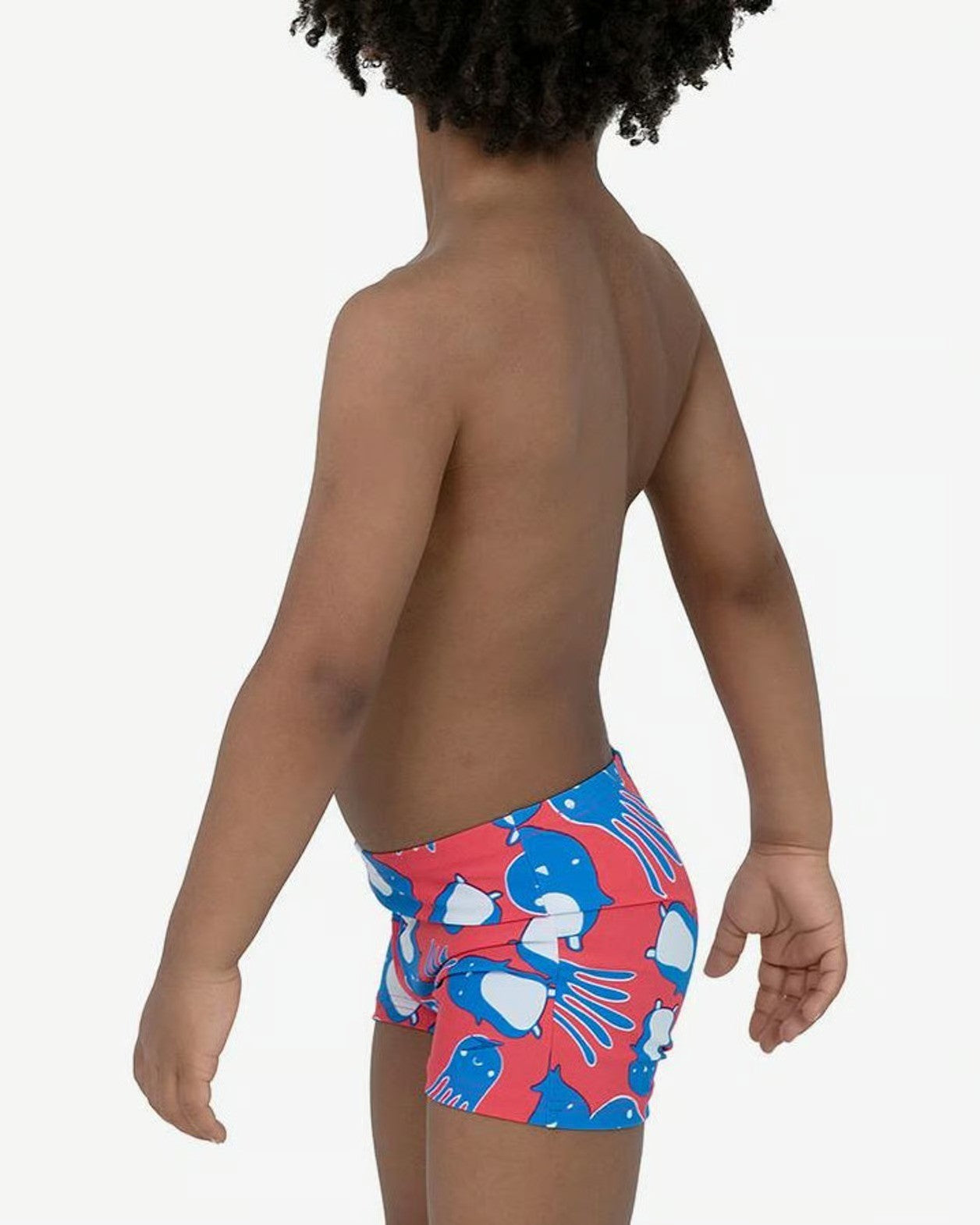 Speedo Boys Allover Aquashort Swim Short / Blue / RRP £10