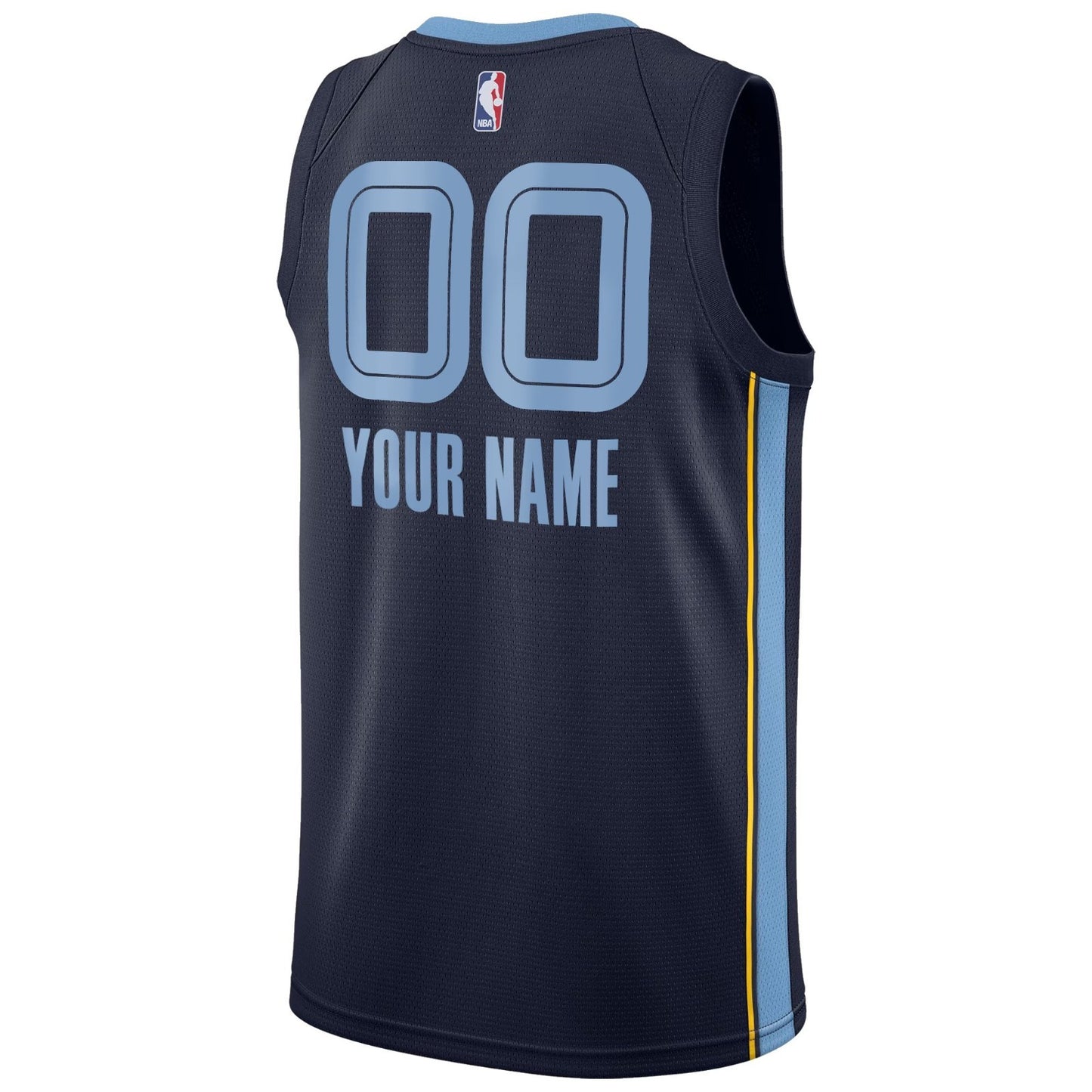 Nike Youth Memphis Grizzlies Blank Basketball Jersey / Navy Blue / RRP £75