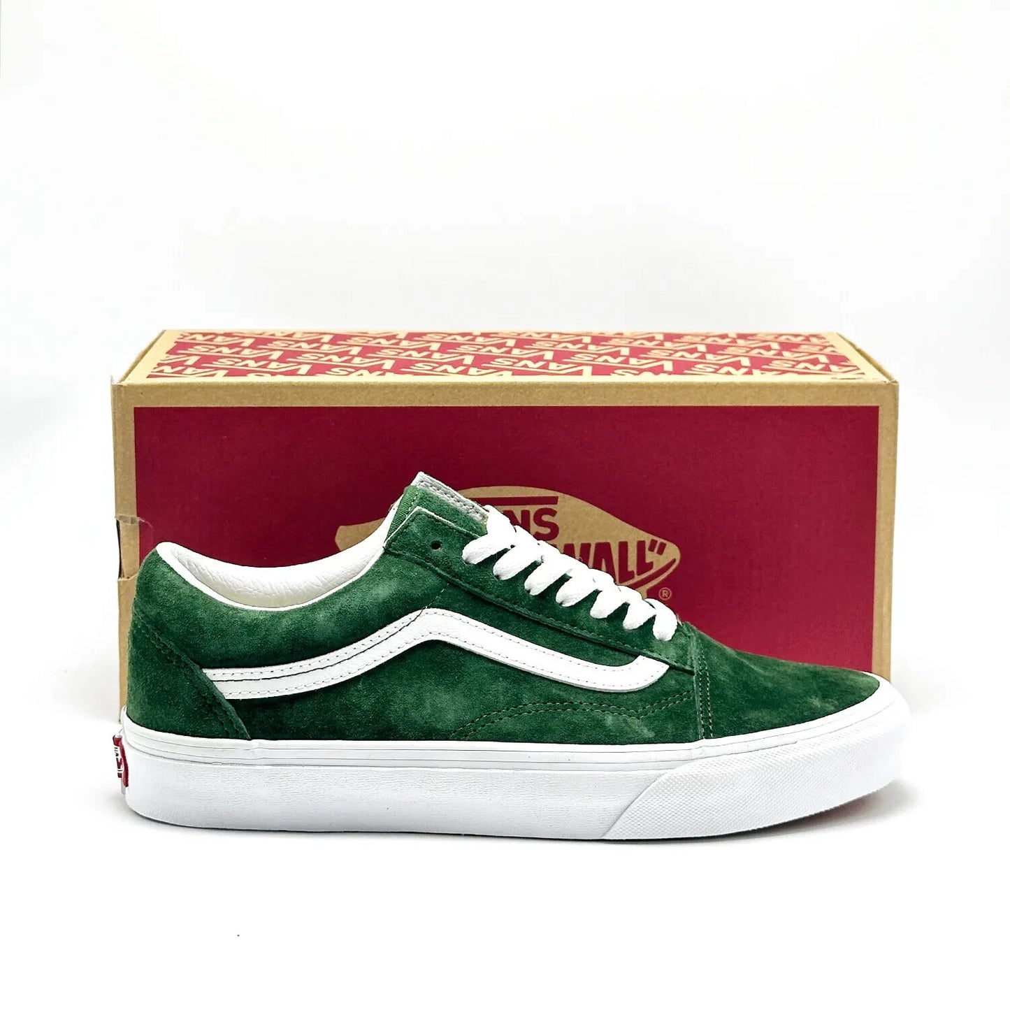 Vans Old Skool Trainers / Green Suede / RRP £75