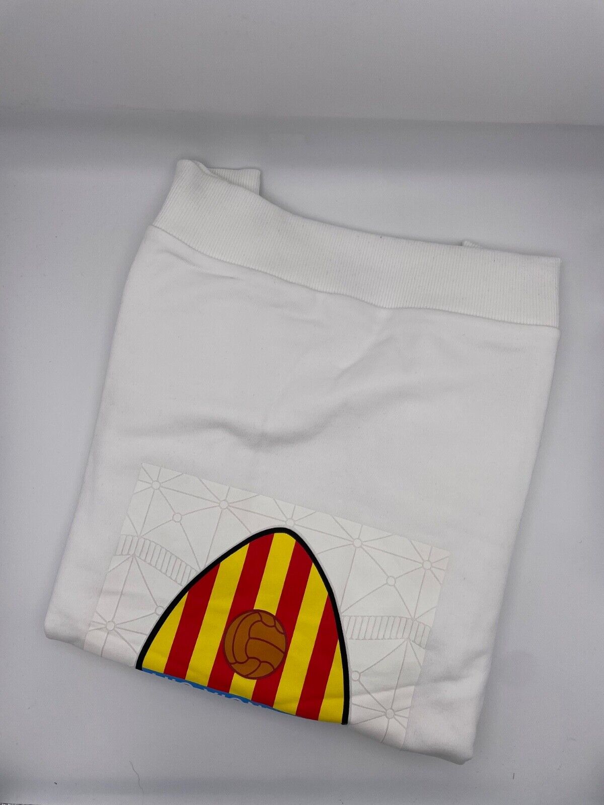 Puma 2020-21 Valencia Graphic Sweat Top / BNWT / White / RRP £45