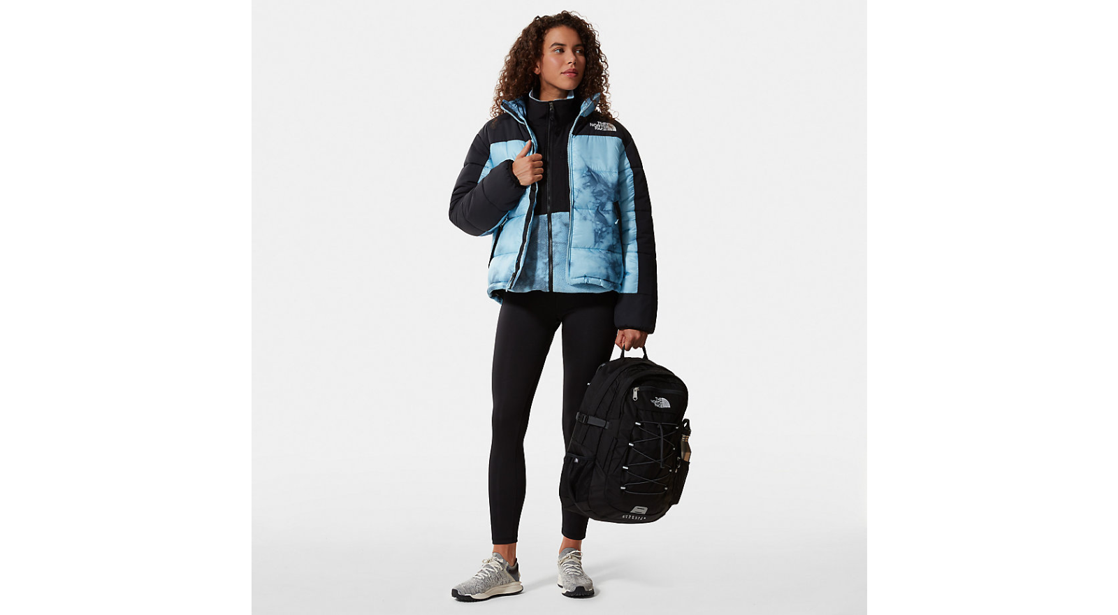 The North Face Women's Printed Denali 2 Fleece Jacket / BNWT / Blue / RRP £135