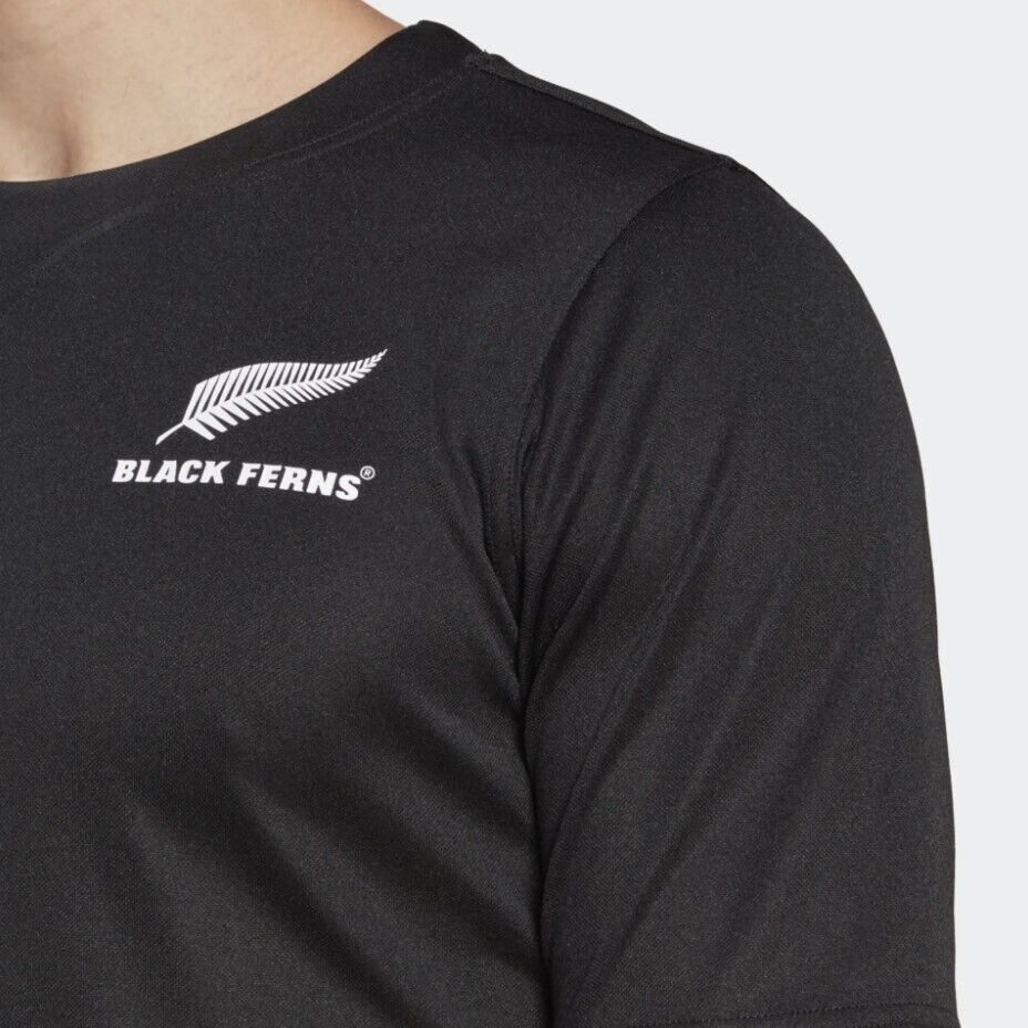 Adidas Unisex Black Ferns Rugby World Cup Home Jersey / Black / RRP £75