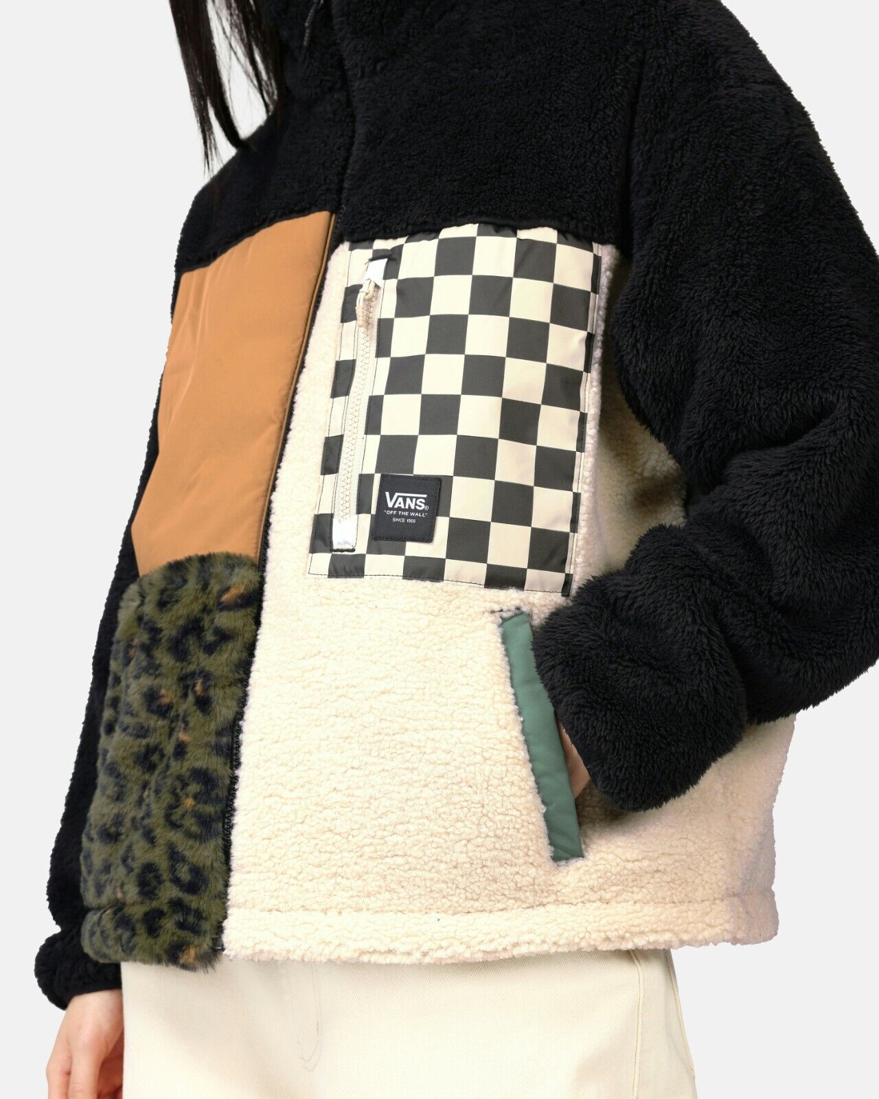 Vans Womens Makin It Patch Jacket / Black / RRP £140