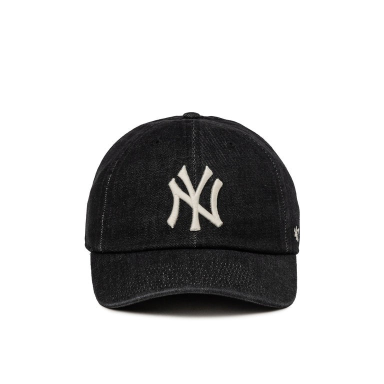 47 Brand Adult New York Yankees Lennon Clean Up Cap / Black White / RRP £32