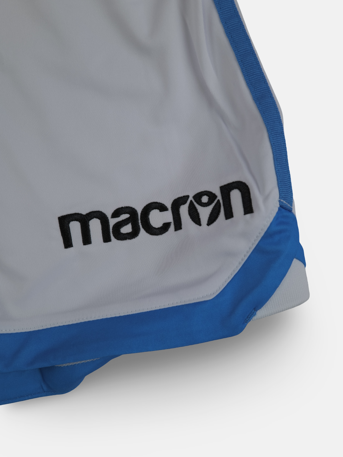 Macron Mens 2017-18 Spal Home Football Shorts / White / RRP £29.99