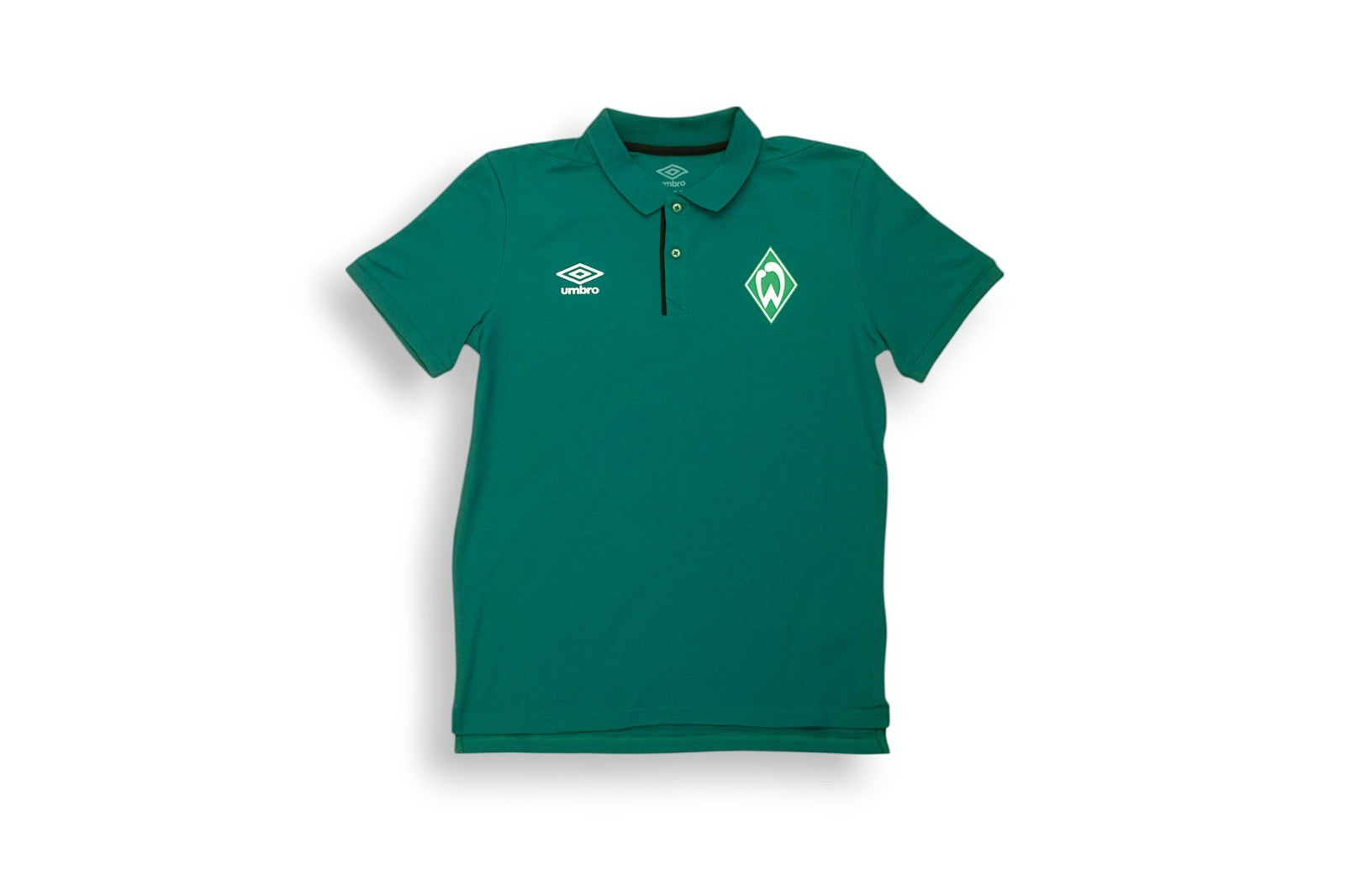 Umbro Mens 2021-22 Werder Bremen Polo Shirt / Green / RRP £45