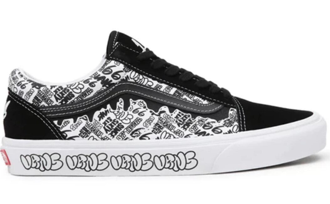 Vans Mens Old Skool Shoes / Black, White / RRP £75