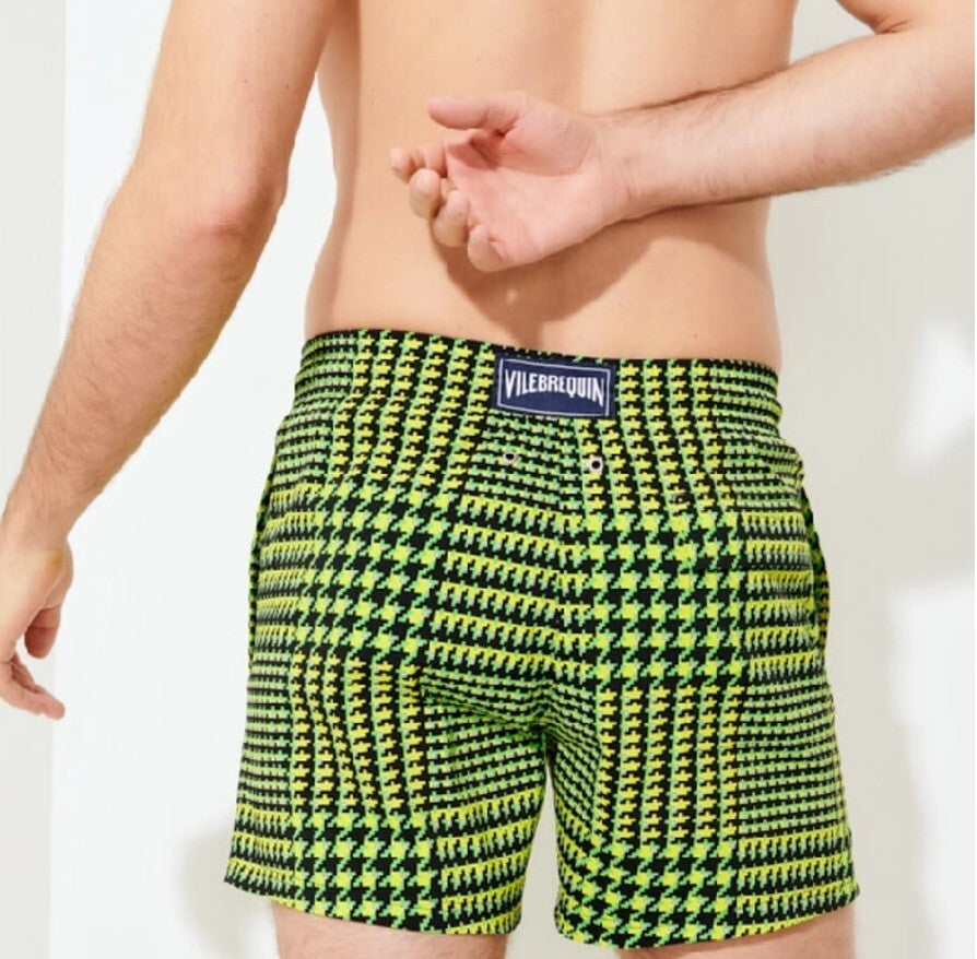 Vilebrequin Swim Shorts / Mens / Moorise / Green Check / RRP £220
