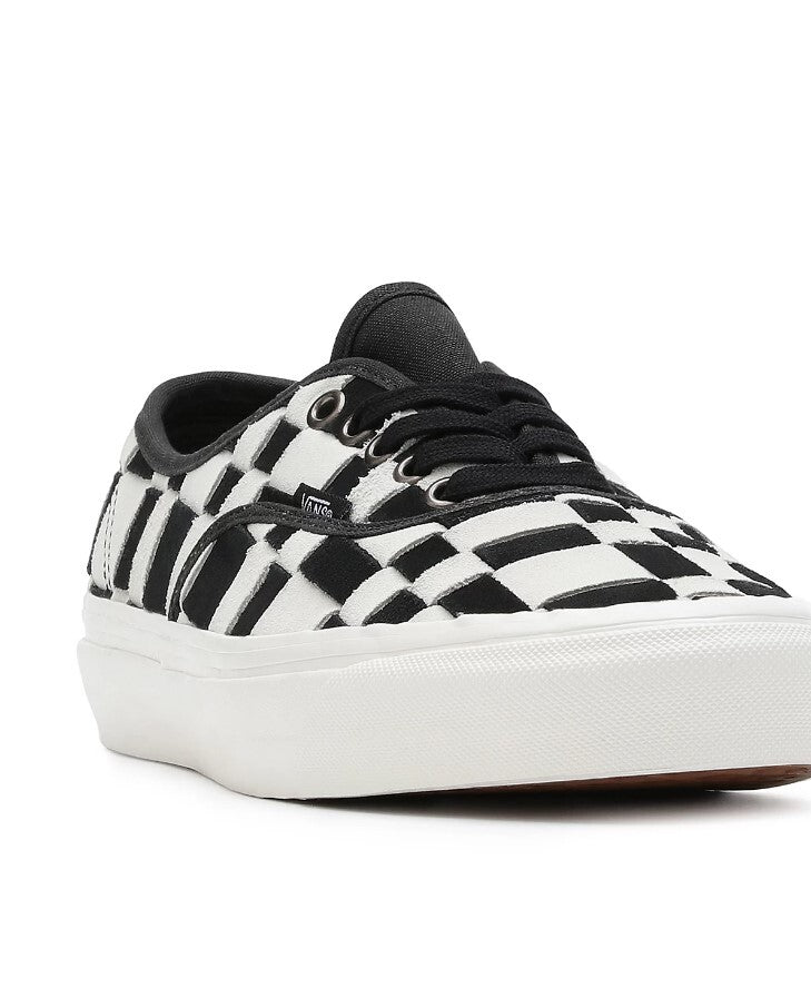 Vans Woven Check Authentic 44 DX Trainers / Black / RRP £80