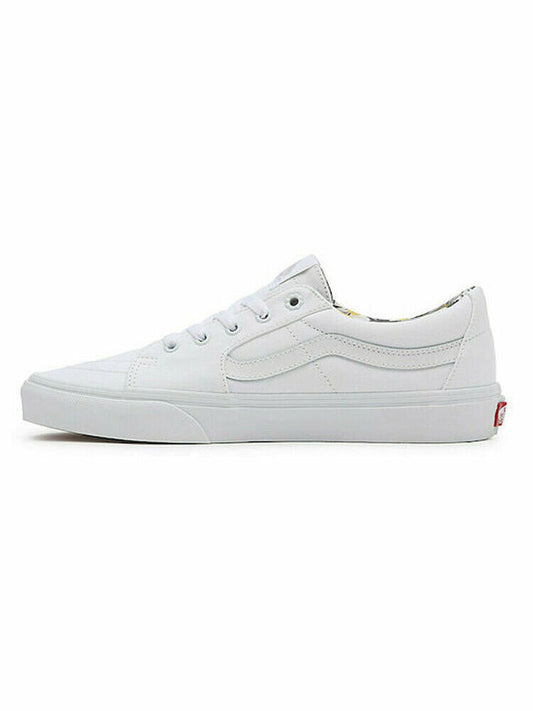 Vans Unisex SK8-Low Trainers / White Smell The Flowers / RRP £65