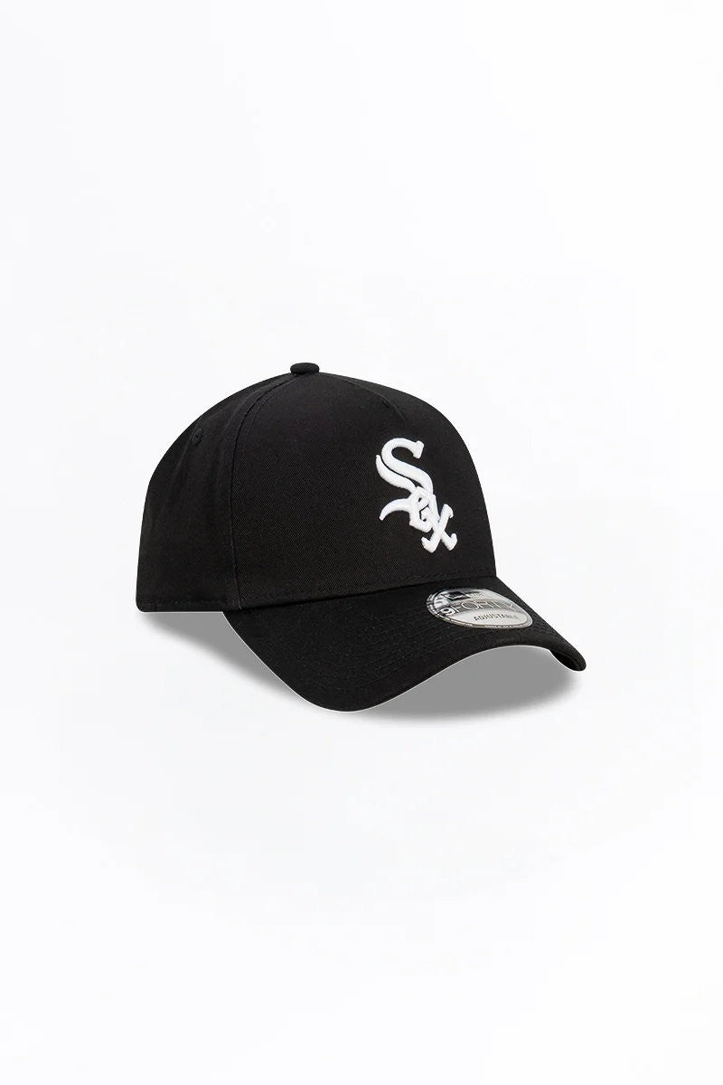 New Era Chicago White Sox Core 9Forty A-Frame Snapback Cap / Black / RRP £27