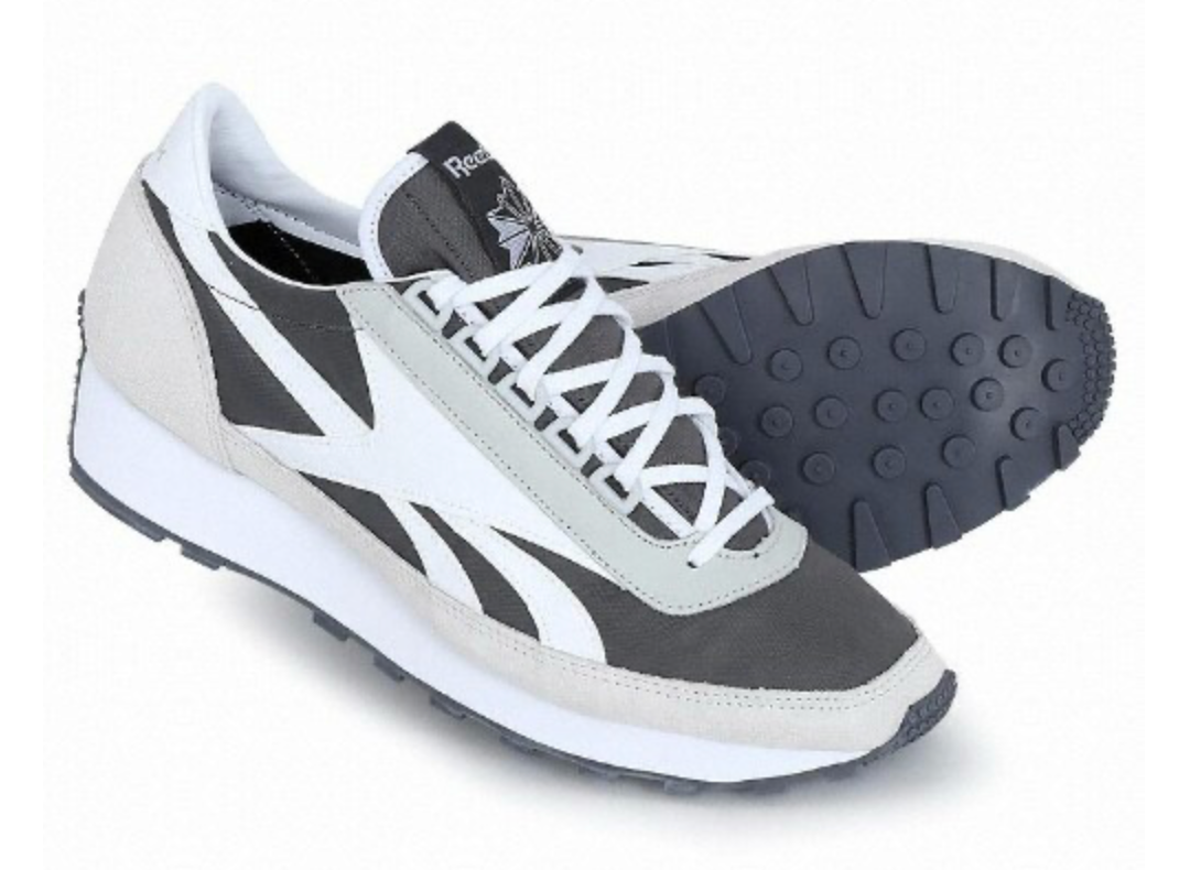 Reebok Mens Aztec Trainers / BNIB / Ash Grey / RRP £65