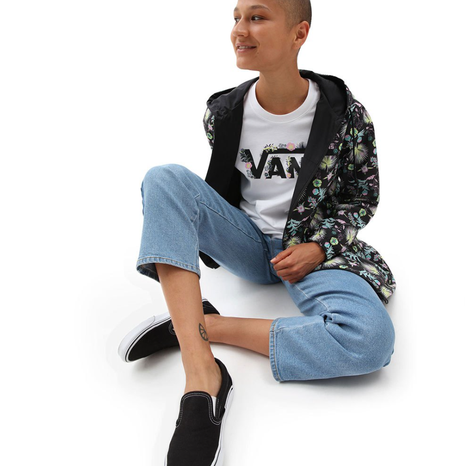 Vans Troppy V L/S T-shirt/ White / Women / RRP £30