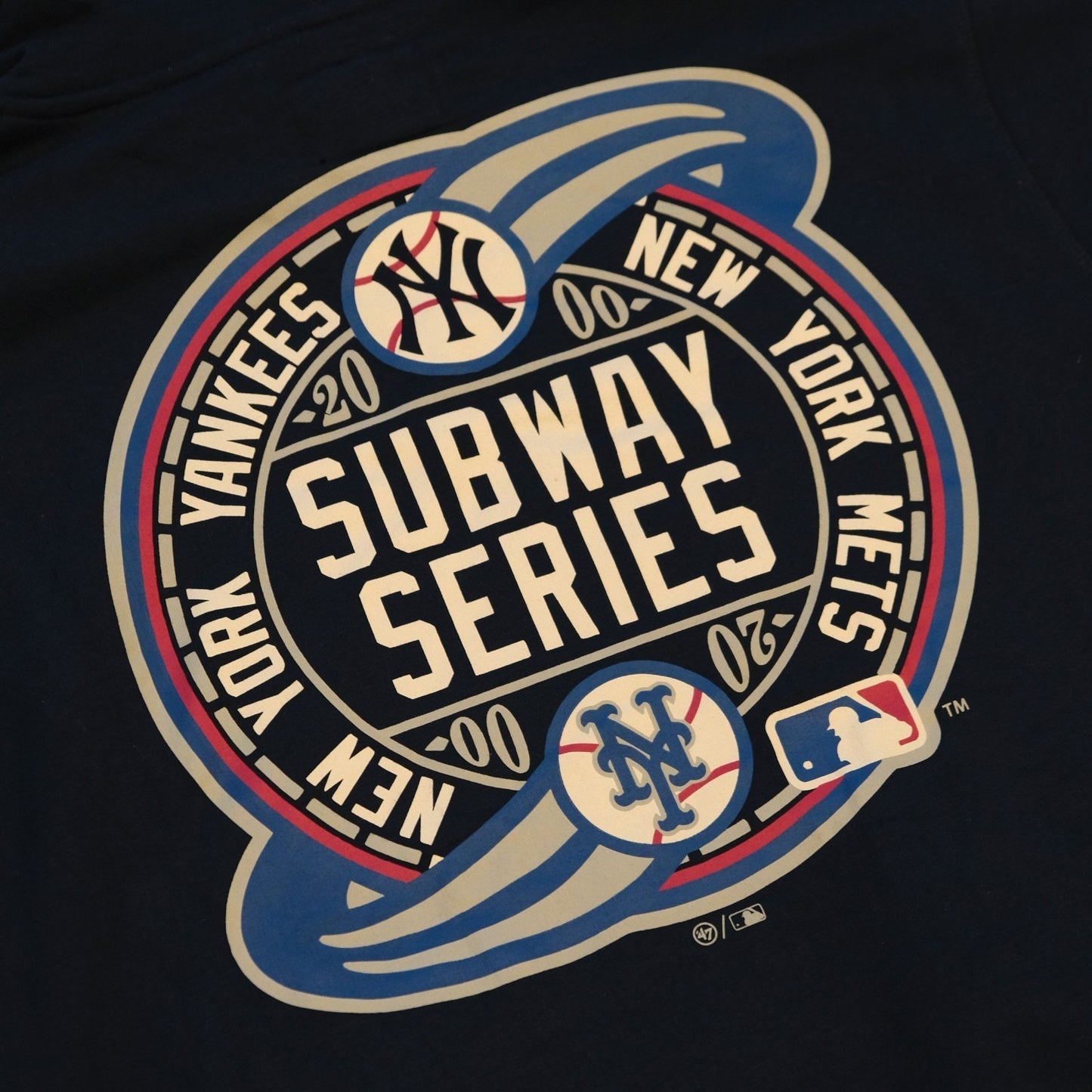 47 Mens New York Yankees Subway Series Hoodie / Navy / RRP £70
