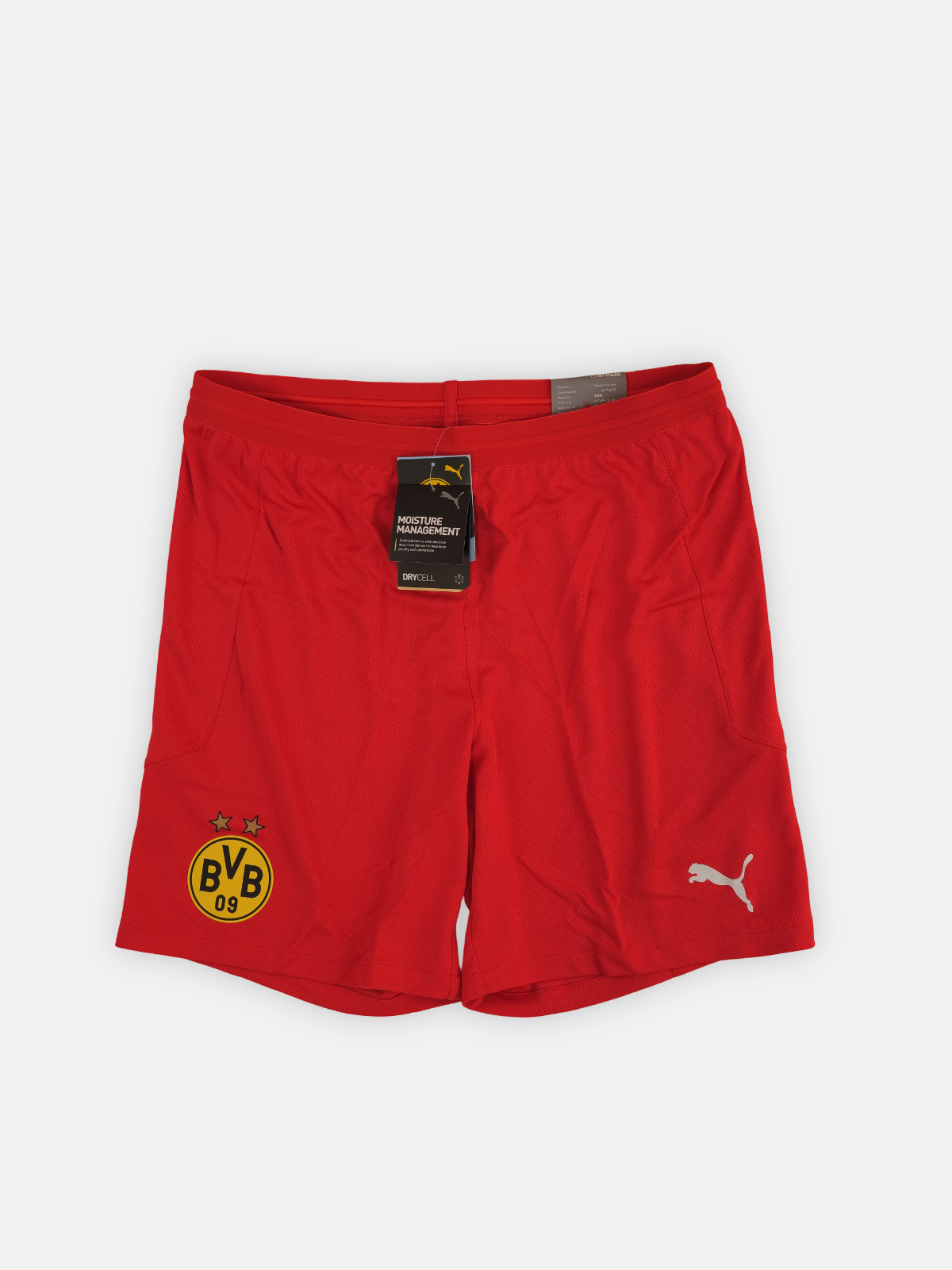 Puma Mens 2020-21 Dortmund Player Issue Gk Football Shorts / Red / RRP £39.99