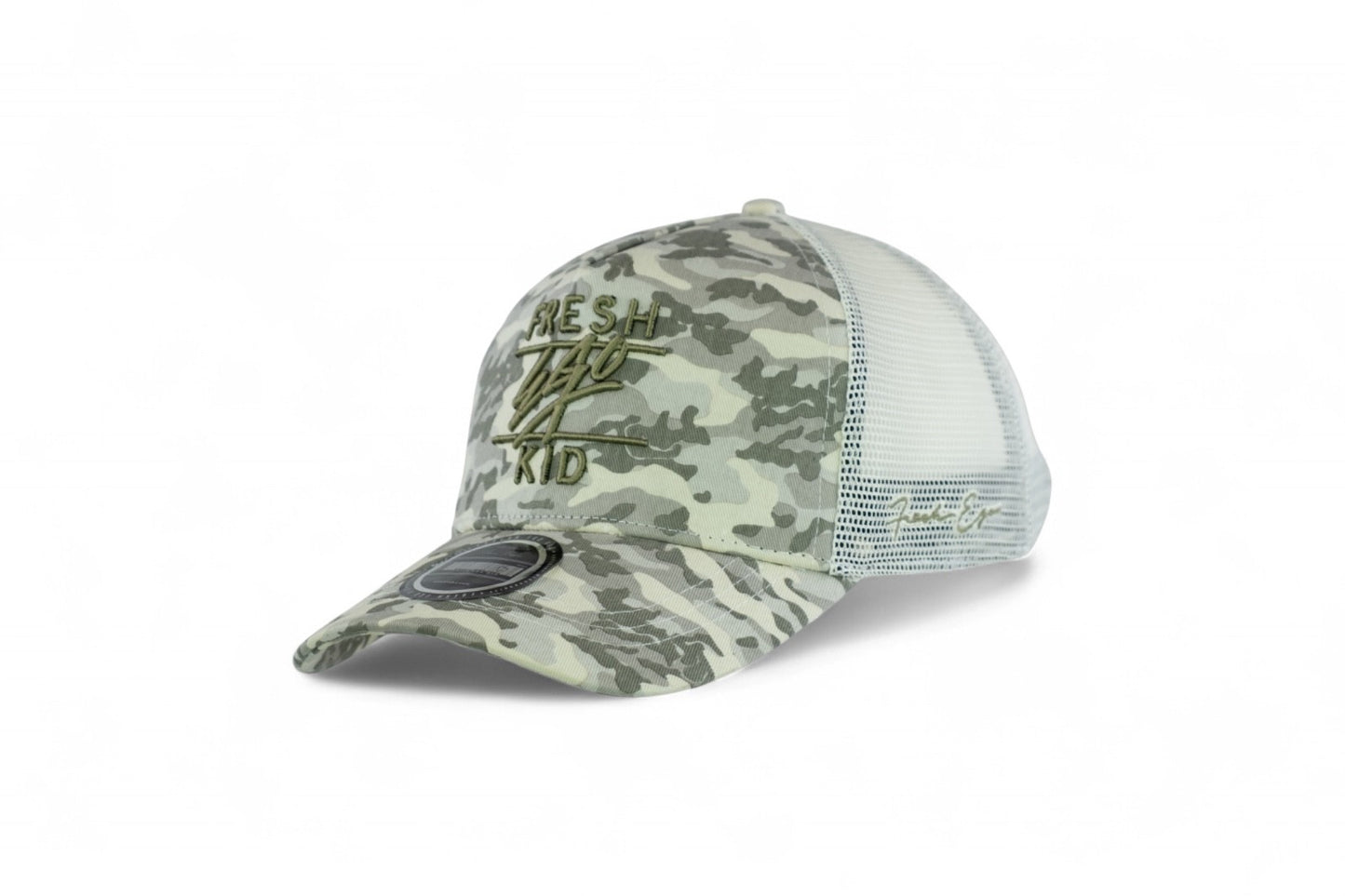Fresh Ego Kid Mesh Trucker Cap / Camo / RRP £35