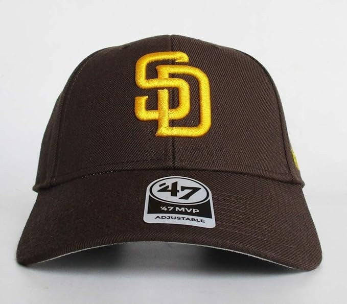 47 Brand Adult San Diego Padres Replica Cap / Brown / RRP £24
