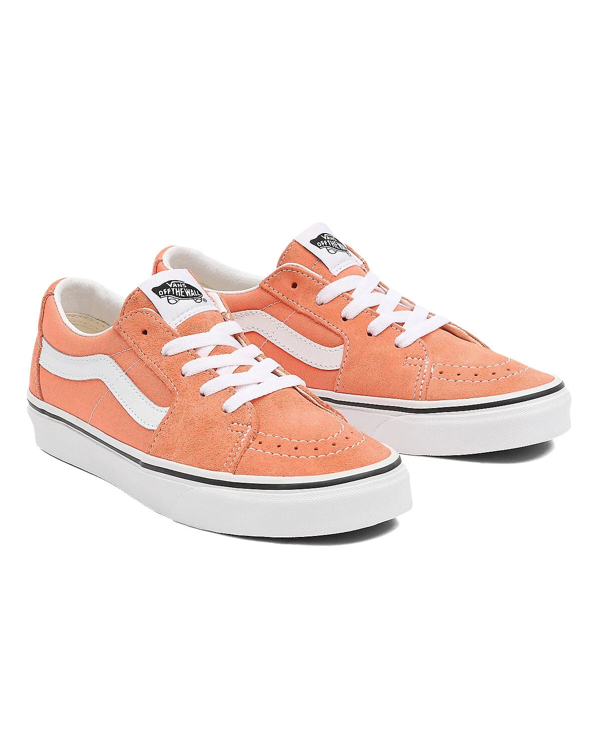 Vans Unisex Sk8 Low Trainers / Melon Orange White / RRP £65