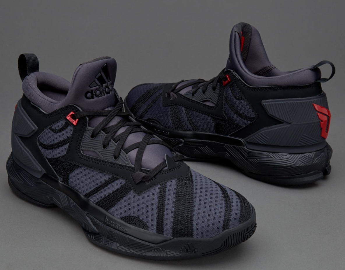 Adidas Men's D Lillard 2 Core Black Basketball Trainers / BNIB / RRP £80