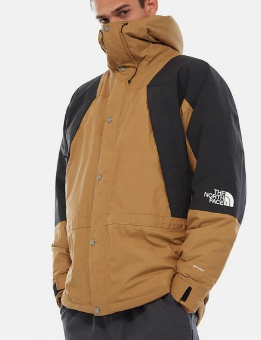 The North Face Men's Mountain Light DryVent Insulated Jacket / BNWT / Khaki / S