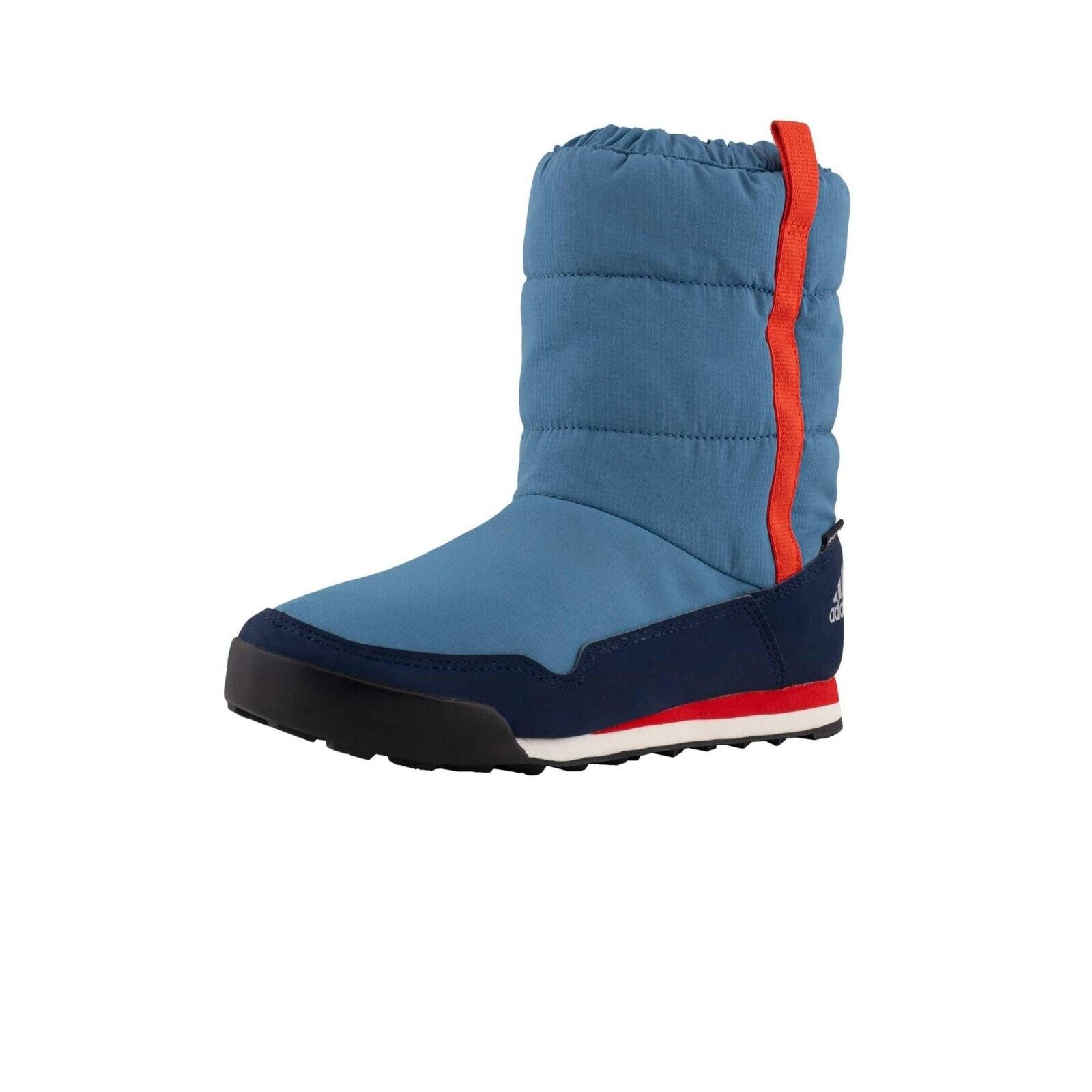 Adidas Kids Snow Pitch Slip-On Snow Winter Boot / Blue / RRP £68