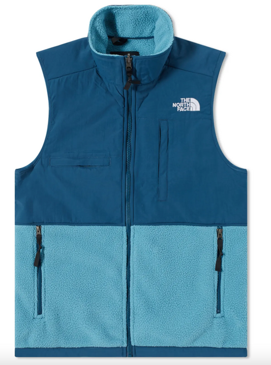 The North Face Mens Denali Vest / BNWT / Storm Blue / RRP £115