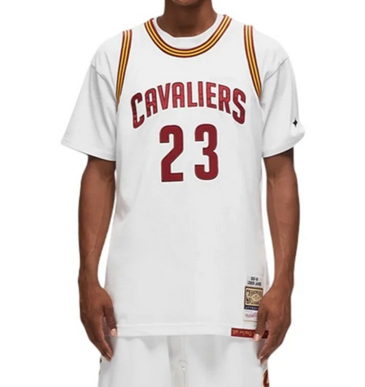 Mitchell & Ness Lebron James Cavaliers 2015 Finals Basketball Jersey / RRP £249