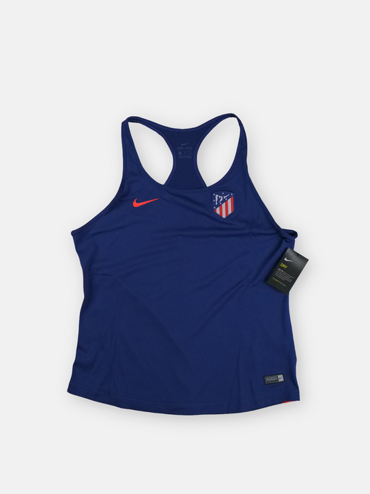 Nike Womens 2018-19 Atletico Madrid Player Issue Football Training Vest / Blue /