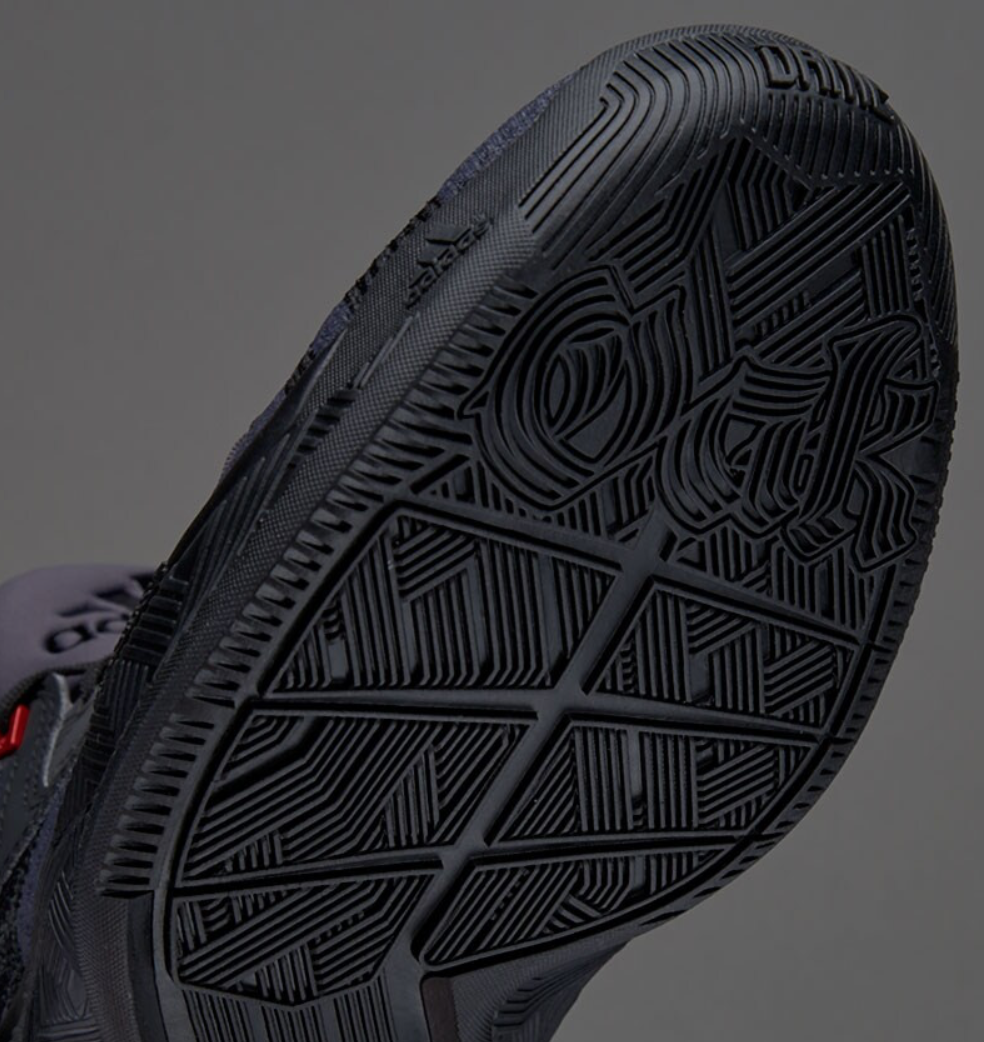 Adidas Men's D Lillard 2 Core Black Basketball Trainers / BNIB / RRP £80