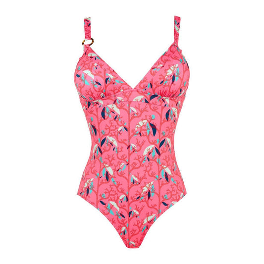 Vilebrequin Swimsuit / Feeric Light Pink Turtle Song / Womens / RRP £195