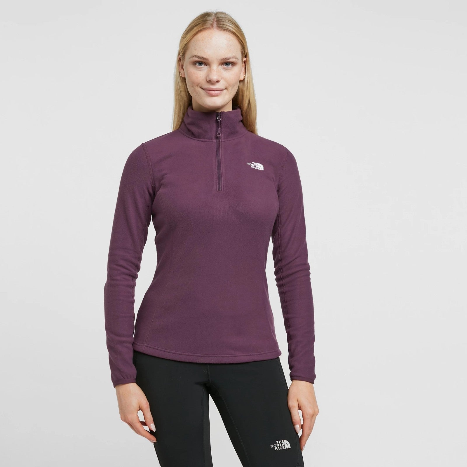 The North Face Womens Resolve Full Zip Fleece / Dramatic Plum / RRP £70