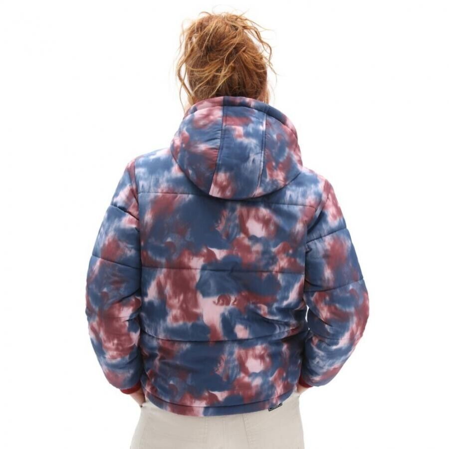 Vans Womens Litty Reversible Puffer Jacket / Blue Red / RRP £130
