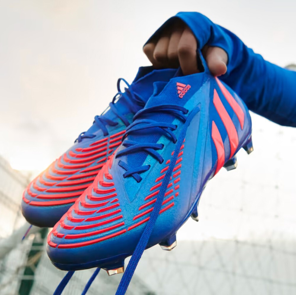 Adidas Unisex Predator Edge.1 FG Football Boots / Blue / RRP £180