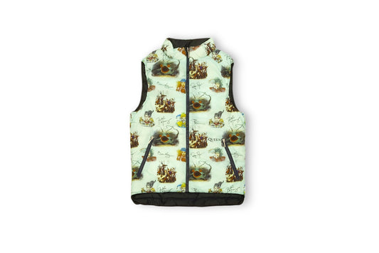 Vilebrequin Reversible Gilet / Black/Light Blue / RRP £210