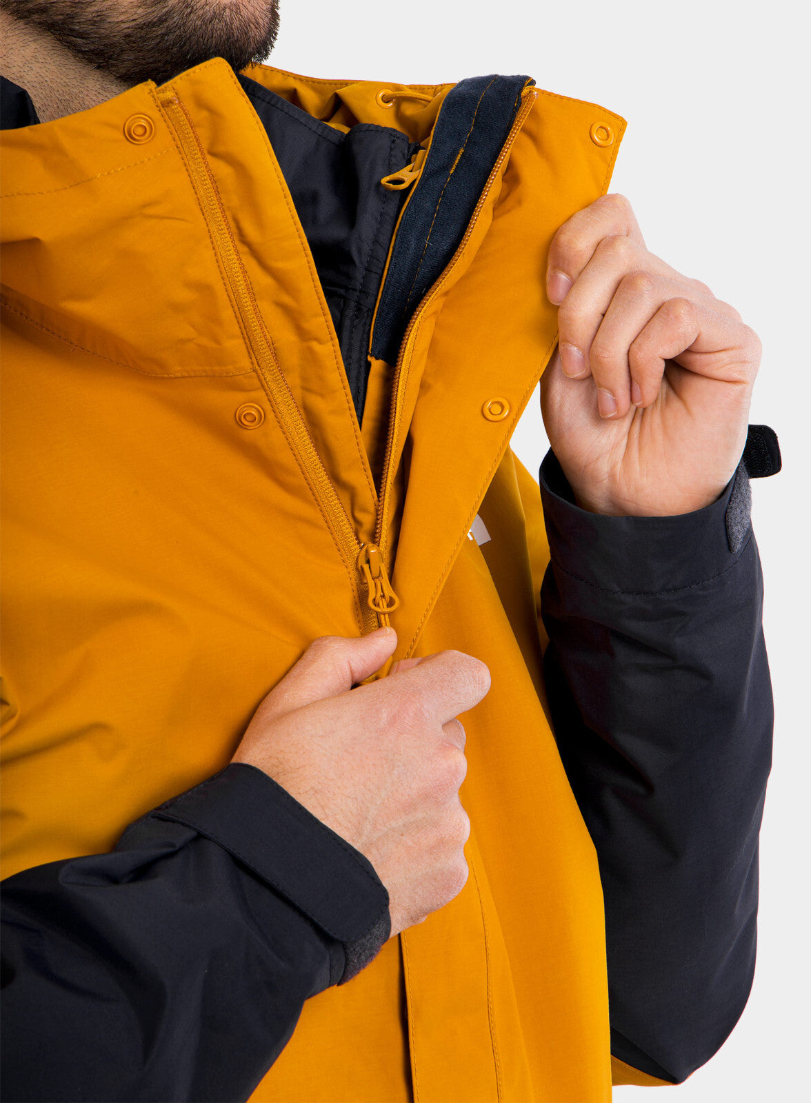 The North Face Men's New Synthetic Triclimate Jacket/ Yellow Navy / RRP £270
