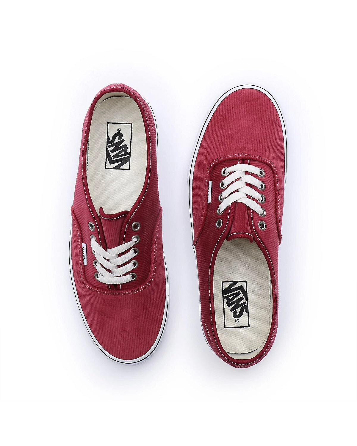 Vans Unisex Authentic Trainers / Corduroy Red / RRP £65