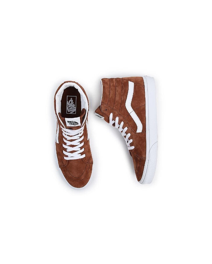 Vans Mens Sk8-Hi Trainers / Brown Suede / RRP £90