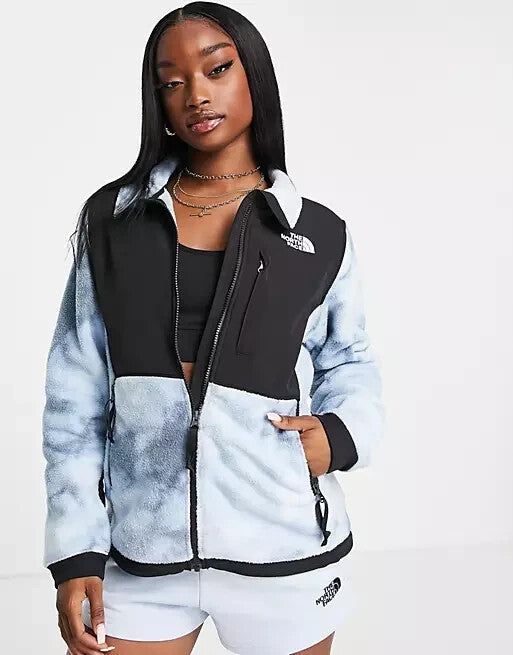 The North Face Women's Printed Denali 2 Fleece Jacket / BNWT / Blue / RRP £135
