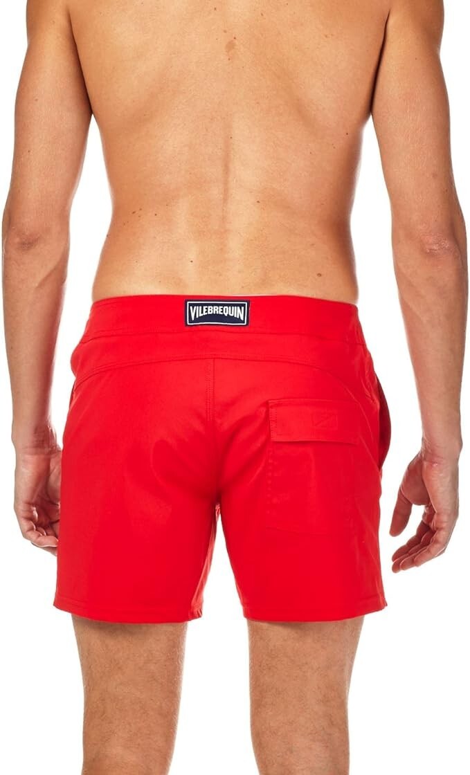 Vilebrequin Swim Shorts / Mens / Merise / Poppy Red / RRP £195