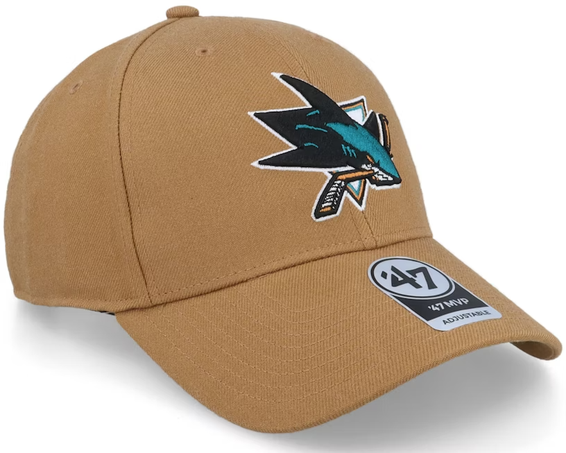 47 Mvp Unisex Cap / San Jose Sharks / Camel / BNWT / RRP £