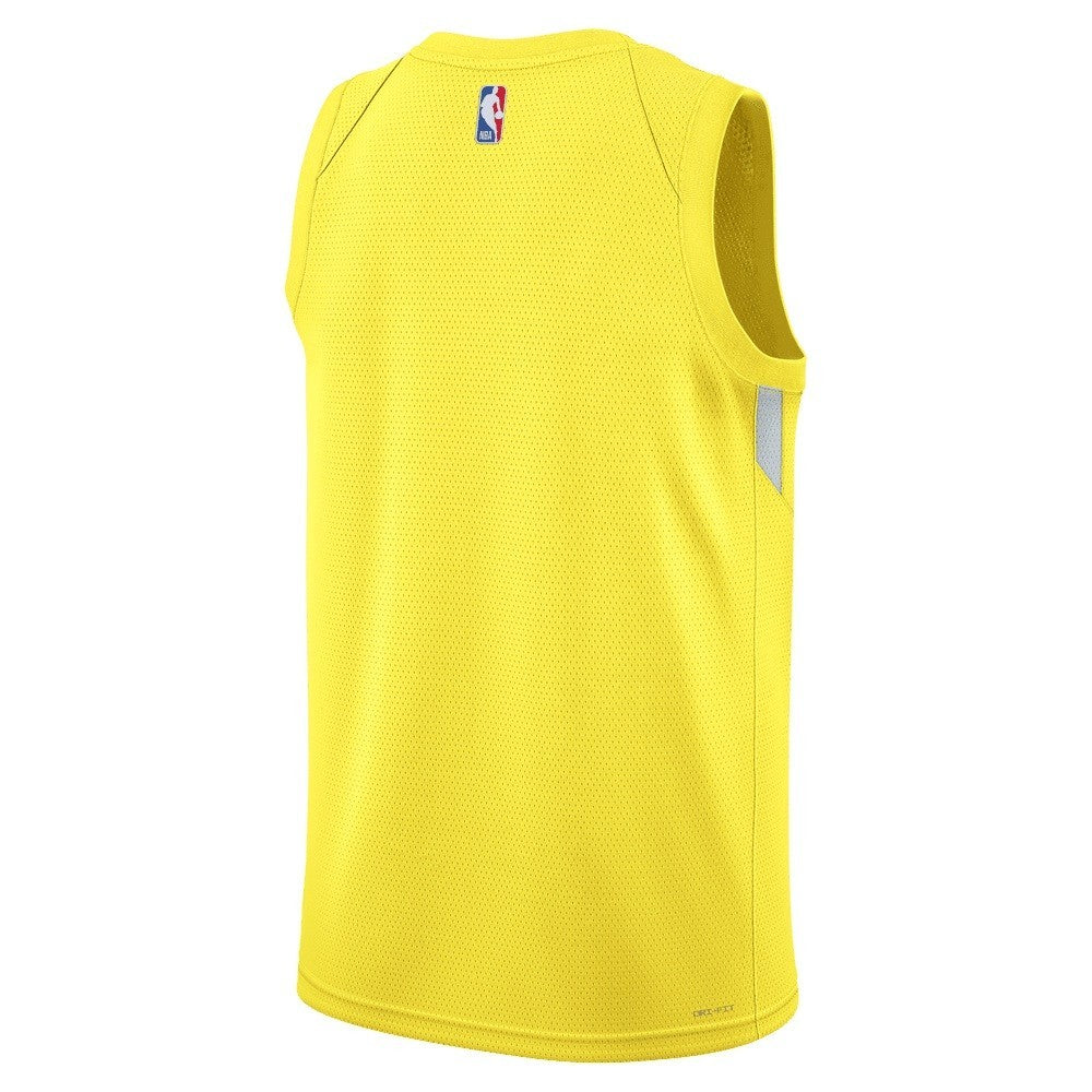Nike Youth Utah Jazz Basketball Vest / Yellow / RRP £75