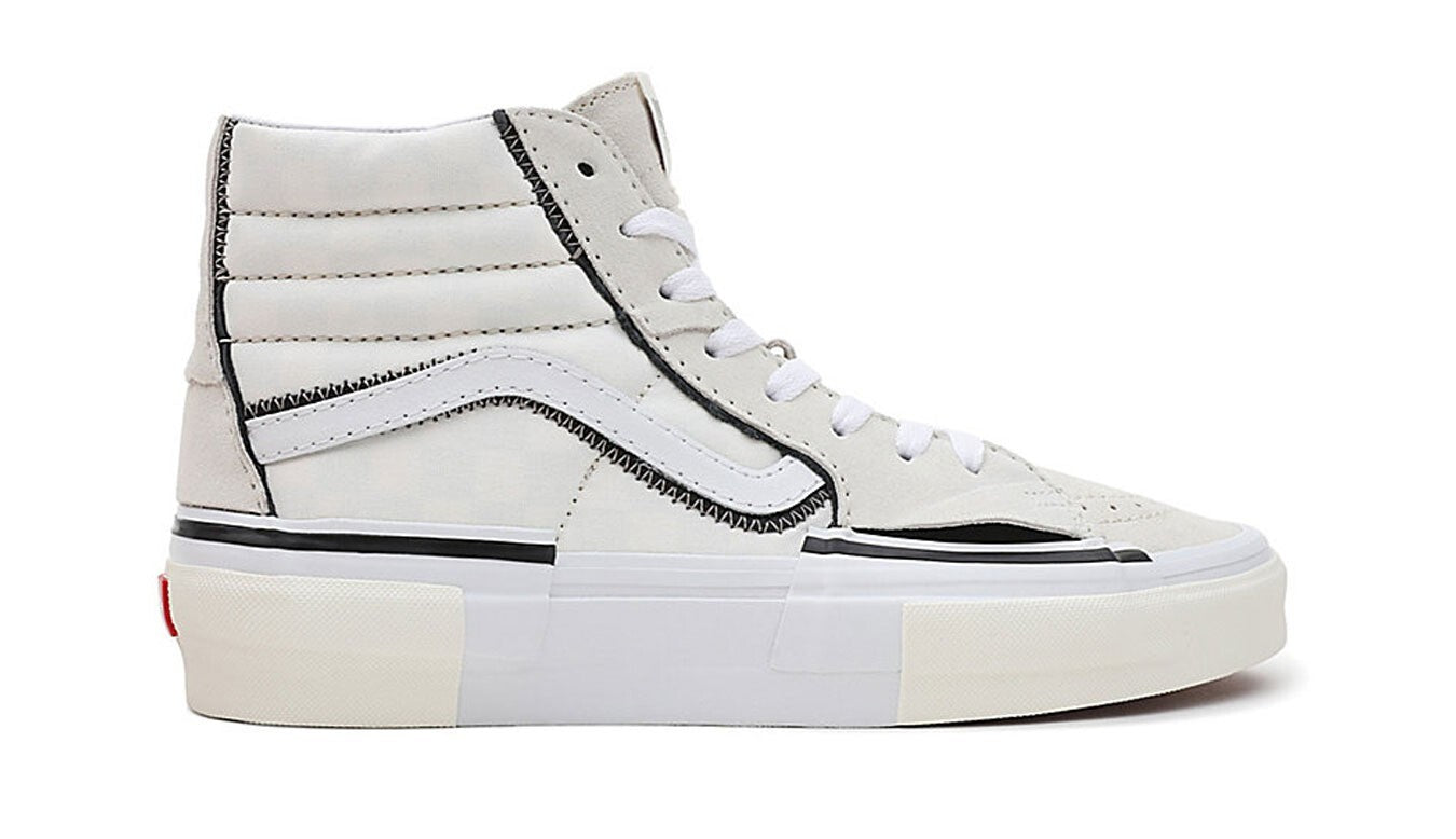 Vans Sk8-Hi Reconstruct Trainers / White / RRP £95